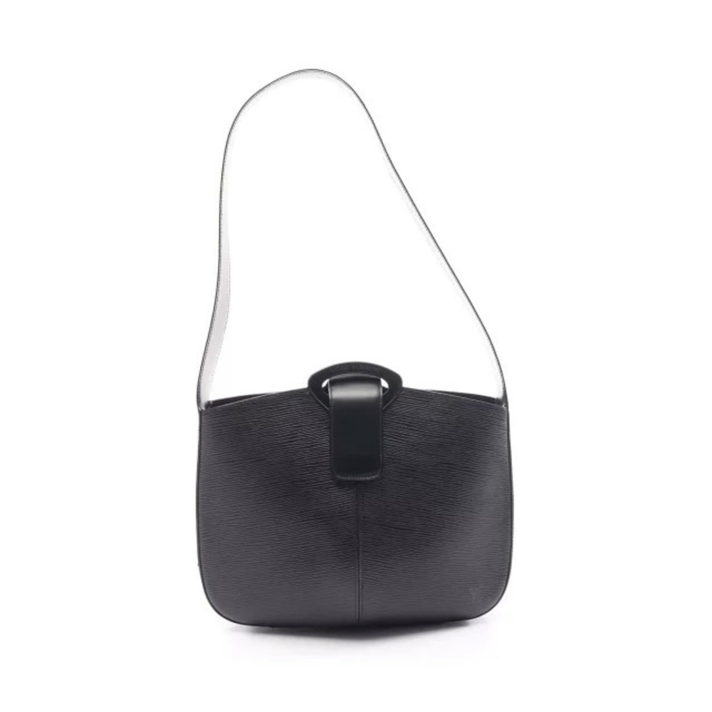 Louis Vuitton Reverie Epi Leather Shoulder Bag Noir Black
